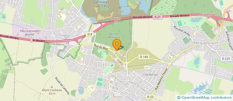 localisation de l'entreprise MVA CREATION à MONTIGNY-EN-OSTREVENT