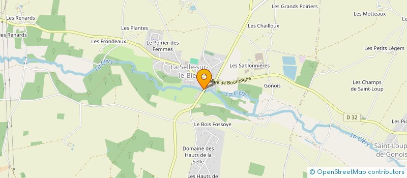 localisation de l'entreprise MVA HERMOIS à LA SELLE-EN-HERMOY