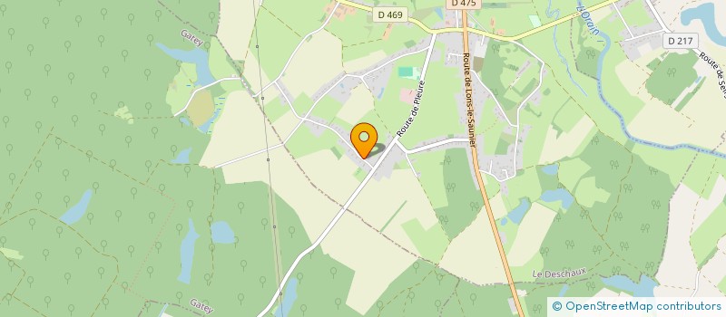 localisation de l'entreprise MVA OUVERTURE  LE DESCHAUX