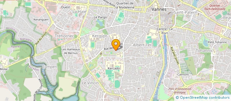 localisation de l'entreprise MVACCARELLA à VANNES