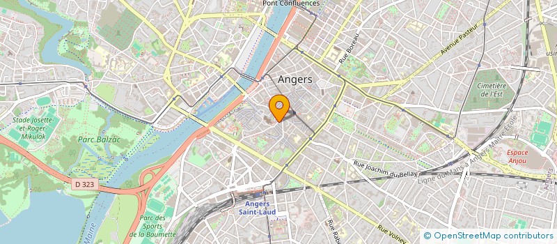 localisation de l'entreprise MVATA à ANGERS