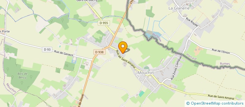 localisation de l'entreprise MVB CONSEIL INFORMATIQUE  MOUCHIN