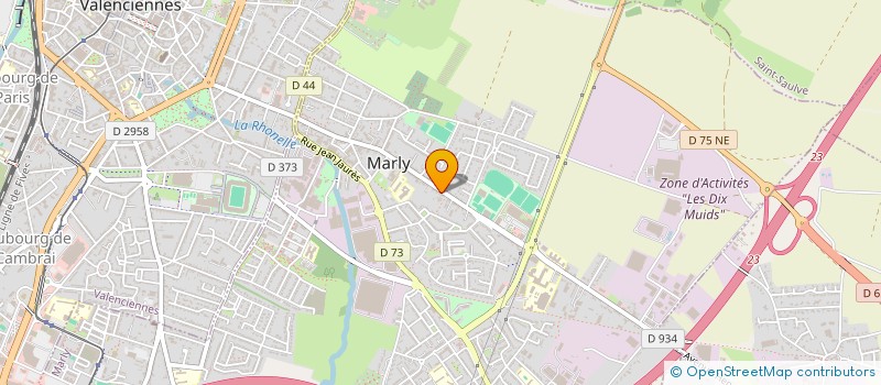 localisation de l'entreprise MVB EN ABREGE MVB  MARLY