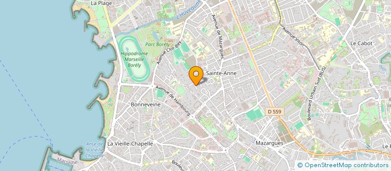 localisation de l'entreprise MVB INVESTISSEMENTS à MARSEILLE