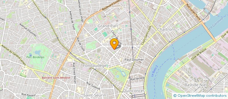 localisation de l'entreprise MVBB CONSULTING  BORDEAUX