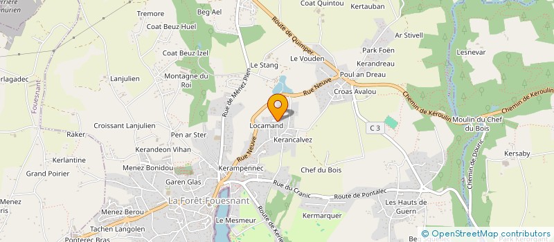 localisation de l'entreprise MVBO  QUIMPER