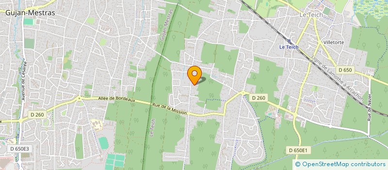 localisation de l'entreprise MVC AGENCE DU PORT  LE TEICH