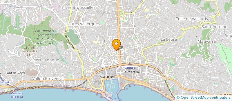 localisation de l'entreprise MVC VAN CHATOU BASSIN CANNOIS-QUEBEC à CANNES