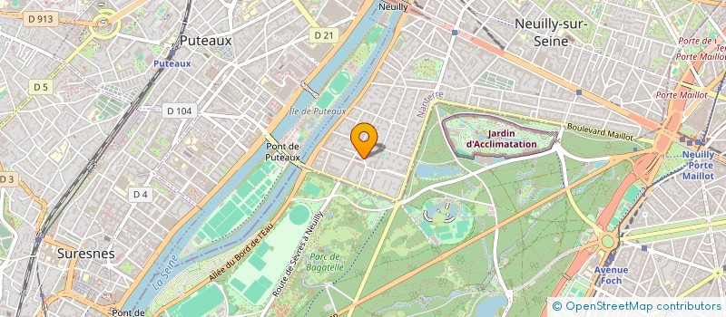 localisation de l'entreprise MVCA à NEUILLY-SUR-SEINE