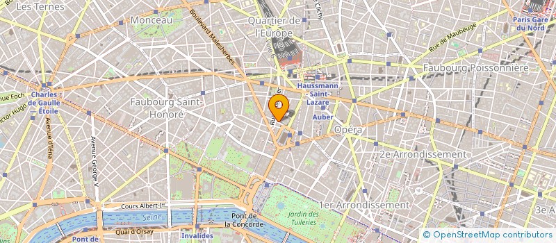 localisation de l'entreprise MVCMI ANJOU  PARIS