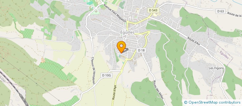 localisation de l'entreprise MVCP-JOUVE  EGUILLES