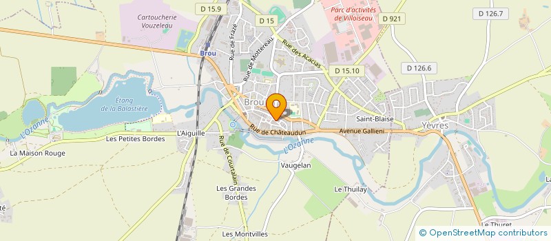 localisation de l'entreprise MVD INVEST à BROU