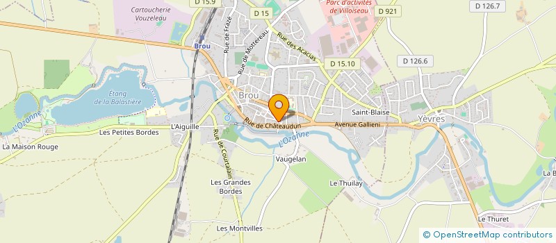 localisation de l'entreprise MVD INVEST REP à BROU