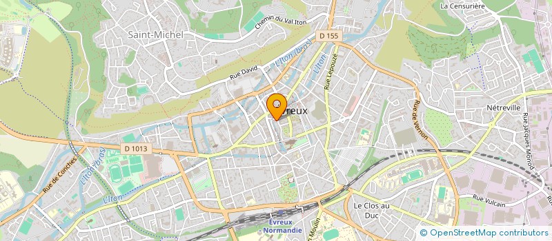 localisation de l'entreprise MVD27 à EVREUX