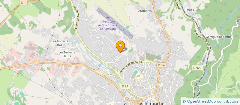 localisation de l'entreprise MVDC  VILLEFRANCHE-DE-ROUERGUE