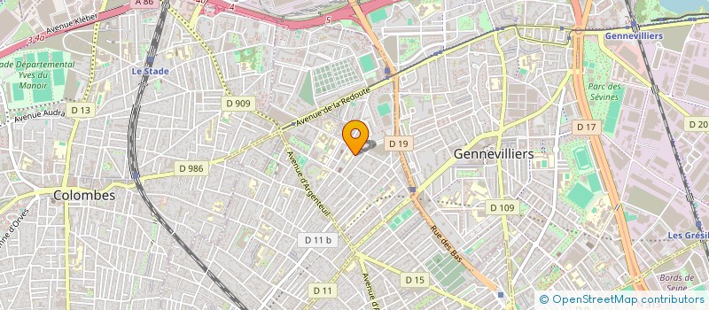 localisation de l'entreprise MVE  ASNIERES-SUR-SEINE