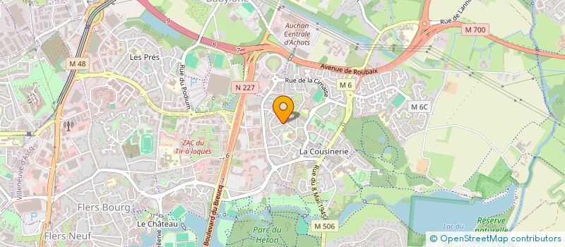 localisation de l'entreprise MVE CONCEPTION à VILLENEUVE-D'ASCQ