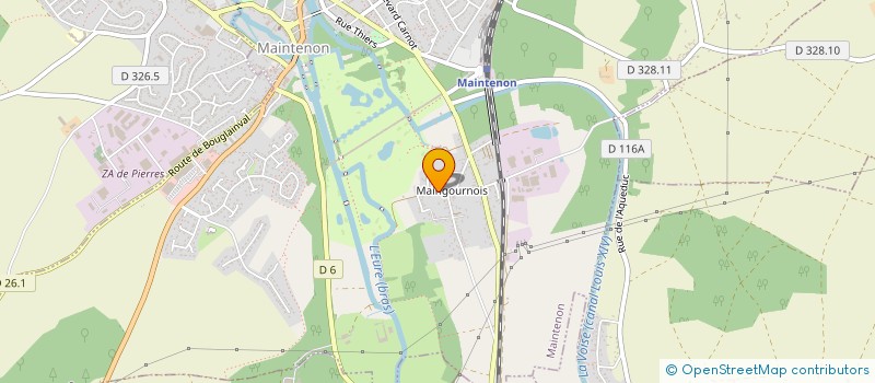 localisation de l'entreprise MVE EMPIRE à MAINTENON