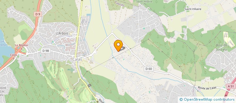 localisation de l'entreprise MVEGAS  CABRIES