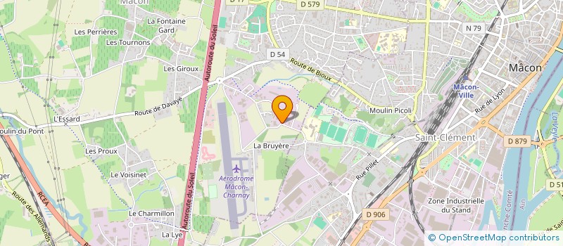 localisation de l'entreprise MVEM HOLDING  CHARNAY-LES-MACON