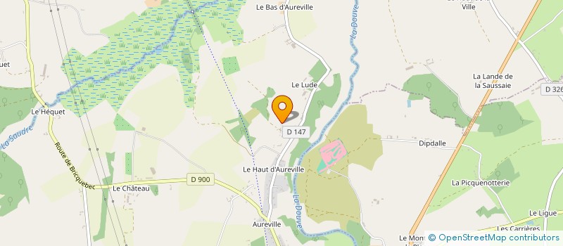 localisation de l'entreprise MVF - MENUISERIE VASSELIN FREDY à SAINT-SAUVEUR-LE-VICOMTE