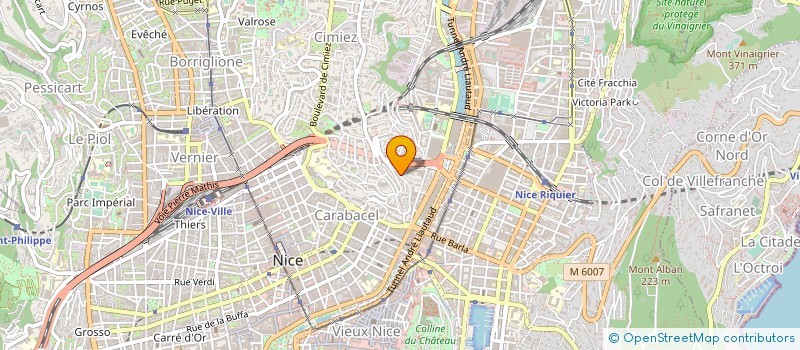 localisation de l'entreprise MVFT à NICE