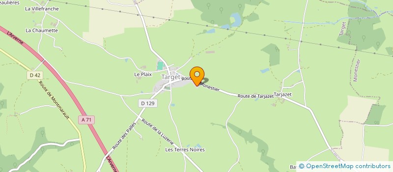 localisation de l'entreprise MVG  TARGET