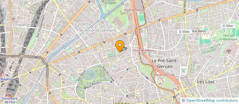 localisation de l'entreprise MVG ZARHI  PARIS