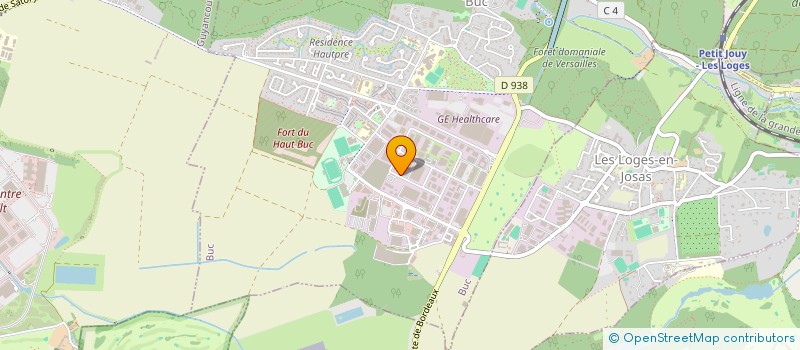 localisation de l'entreprise MVH à BUC