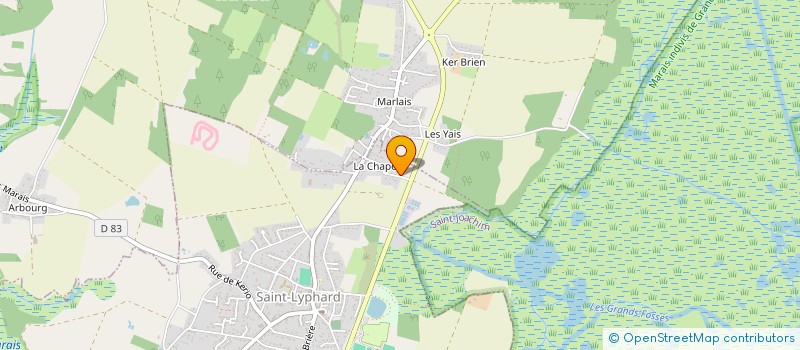 localisation de l'entreprise MVH à LA BAULE-ESCOUBLAC