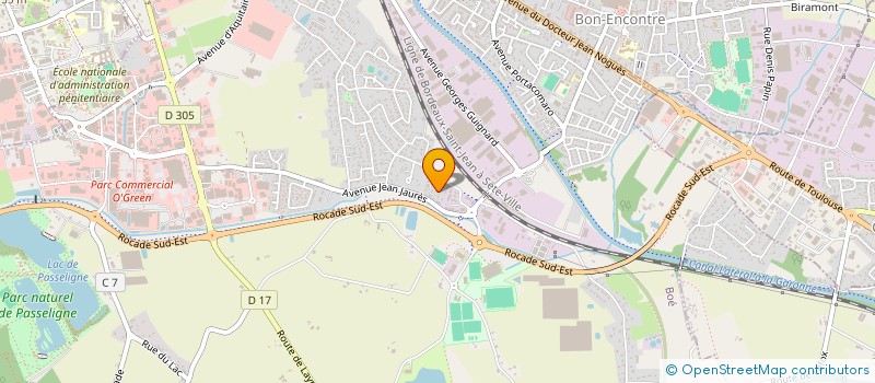 localisation de l'entreprise MVH  BOE