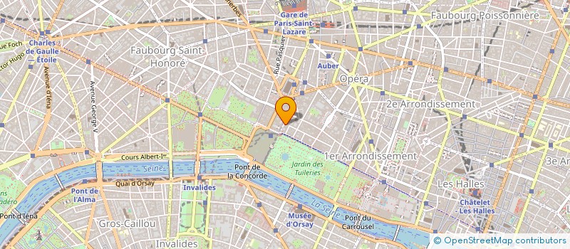 localisation de l'entreprise MVH-IRIS à PARIS