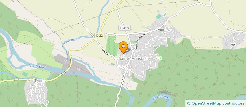 localisation de l'entreprise MVH73  SAINTE-ANASTASIE