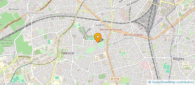 localisation de l'entreprise MVI à TALENCE