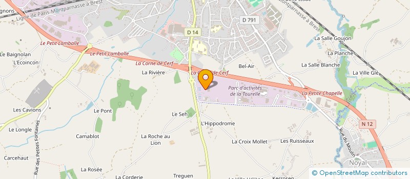 localisation de l'entreprise MVI à LAMBALLE-ARMOR