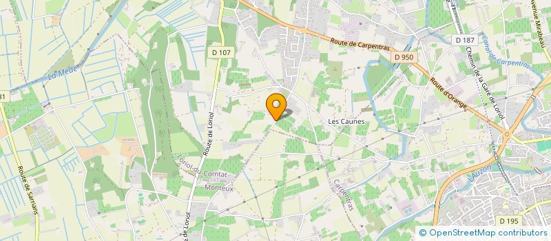 localisation de l'entreprise MVI  LORIOL-DU-COMTAT