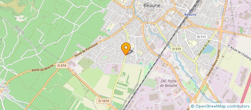 localisation de l'entreprise MVI  BEAUNE