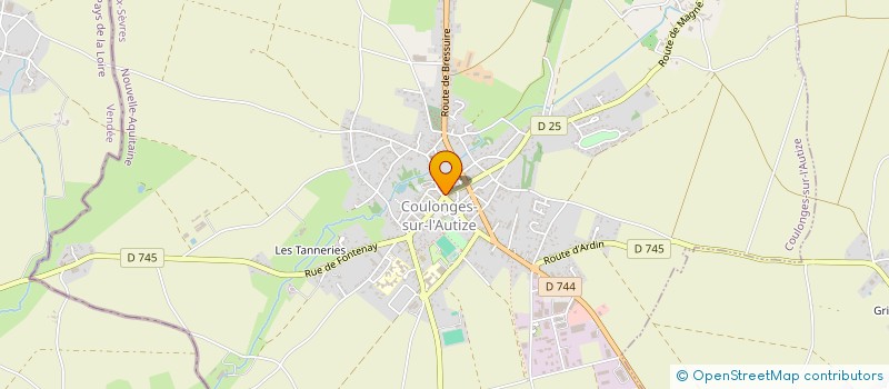 localisation de l'entreprise MVI  COULONGES-SUR-L'AUTIZE
