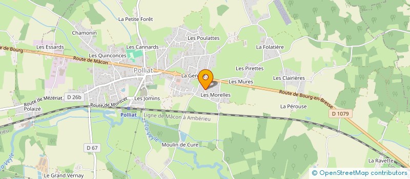 localisation de l'entreprise MVI CONSEIL à POLLIAT