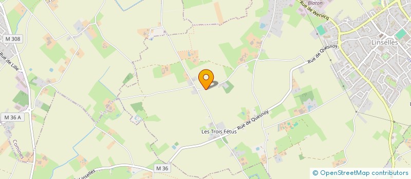 localisation de l'entreprise MVIDEO  LINSELLES