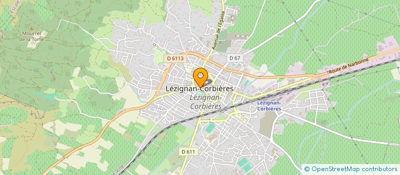 localisation de l'entreprise MVIE  LEZIGNAN-CORBIERES