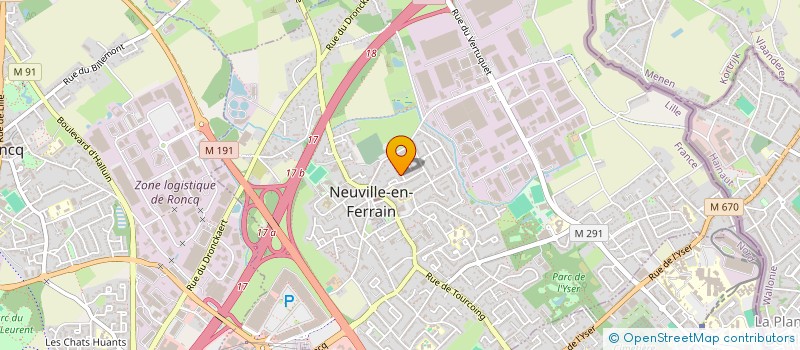 localisation de l'entreprise MVIENNEV à NEUVILLE-EN-FERRAIN