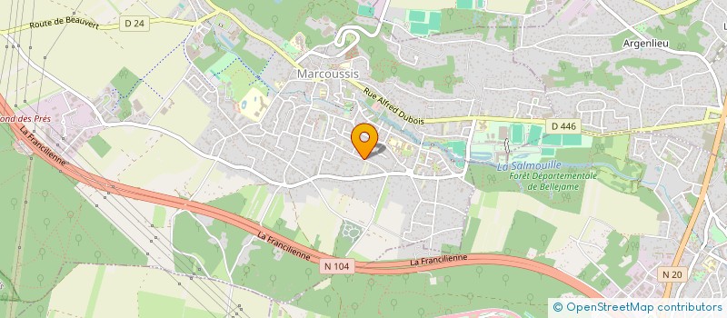 localisation de l'entreprise MVIMMO à MARCOUSSIS