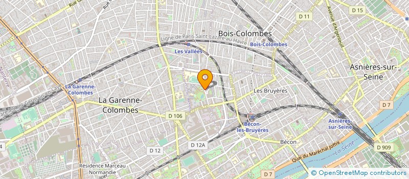 localisation de l'entreprise MVINYO-DISTRIBUTION à BOIS-COLOMBES