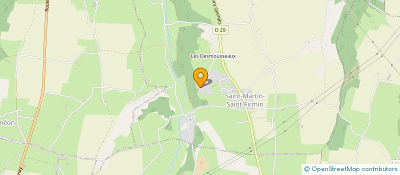 localisation de l'entreprise MVJ  SAINT-MARTIN-SAINT-FIRMIN