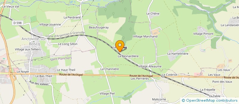 localisation de l'entreprise MVJL IMMO  SAINT-PLANCHERS