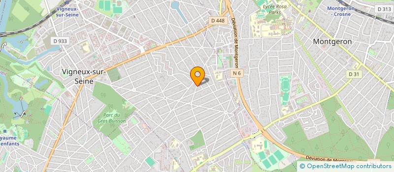 localisation de l'entreprise MVJS à VIGNEUX-SUR-SEINE