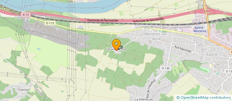 localisation de l'entreprise MVK CONCEPT  MEZIERES-SUR-SEINE