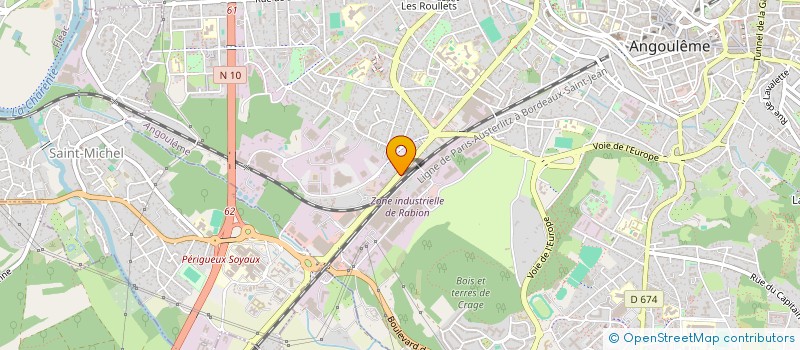 localisation de l'entreprise MVKLM à ANGOULEME