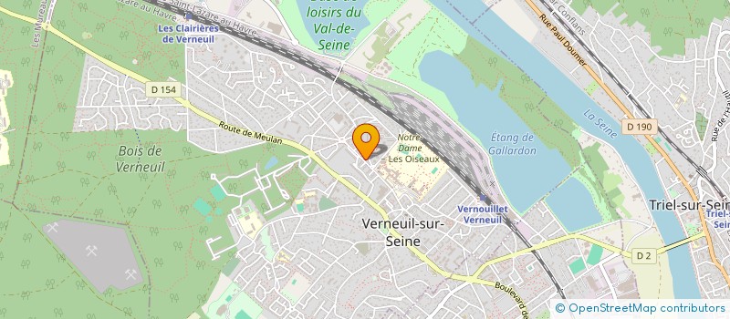 localisation de l'entreprise MVLE  VERNEUIL-SUR-SEINE